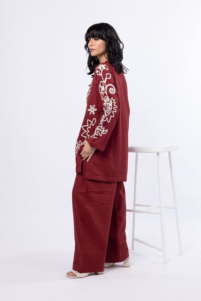 Dyed | Double Layer Striped | Pants | USD 28.00