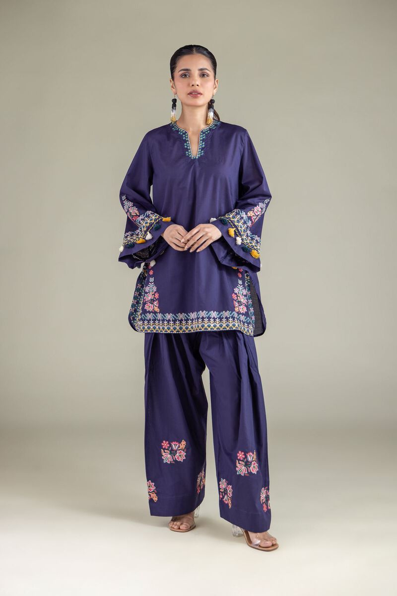 Embroidered | Cambric | Kurta | USD 40.00