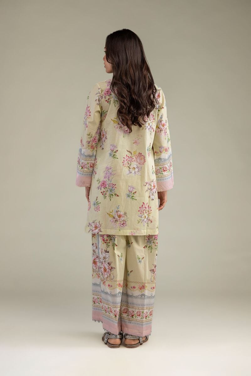 Printed | Cambric | Short Floral Kurta | USD 35.00