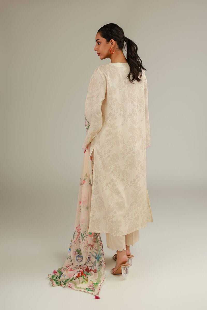 Embroidered | Cambric | Floral Tailored 3-piece | USD 75.00