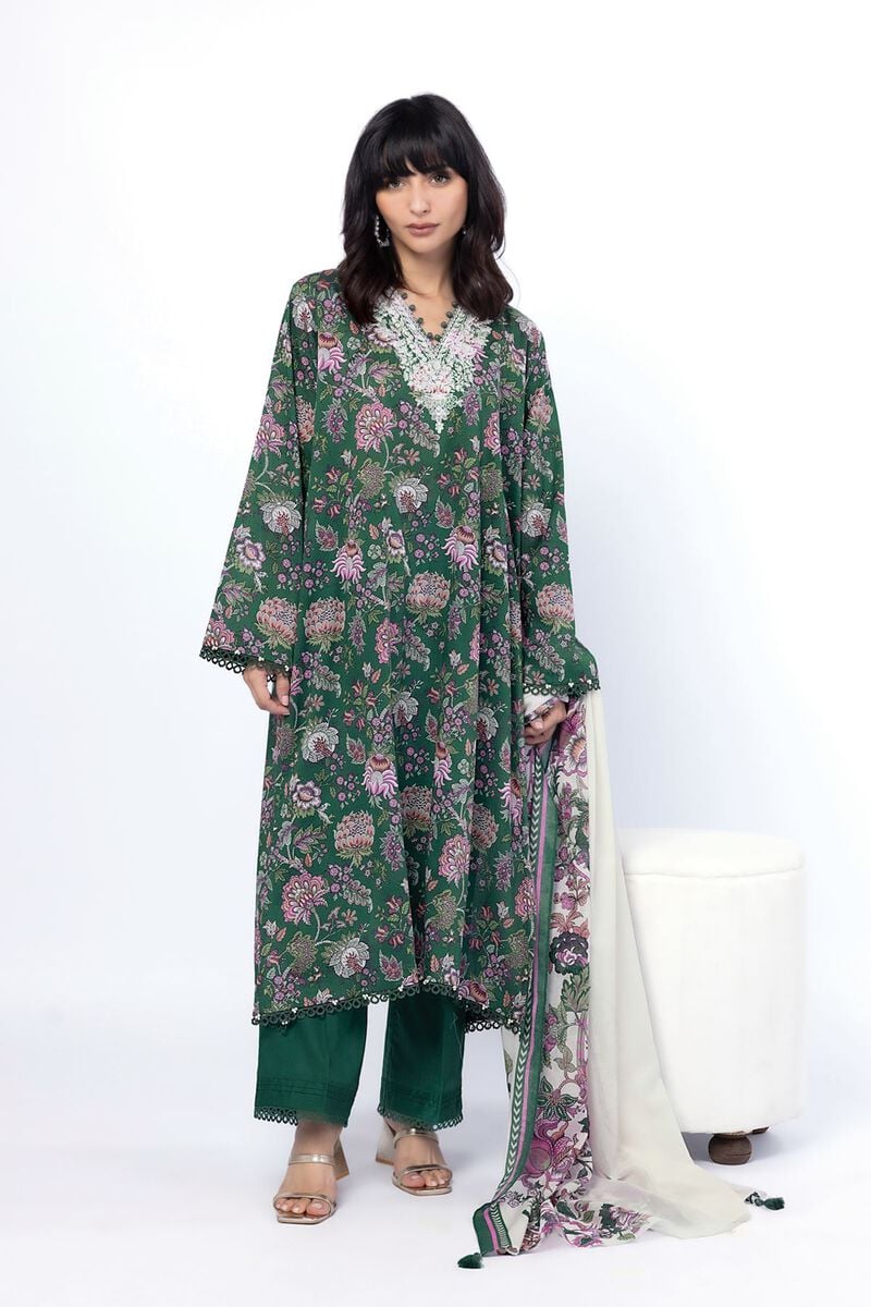 Embroidered | Lawn | Tailored 3 Piece | USD 25.00