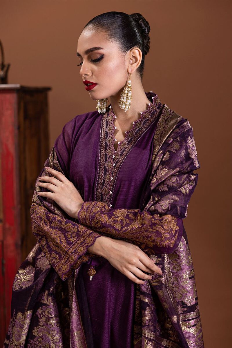 Embroidered | Polyester Organza | Fabrics 3 Piece | null