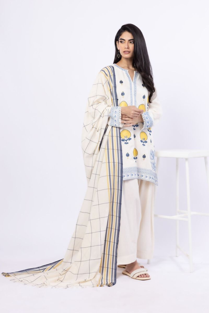 Dyed | Handwoven Cotton | Dupatta | USD 11.50