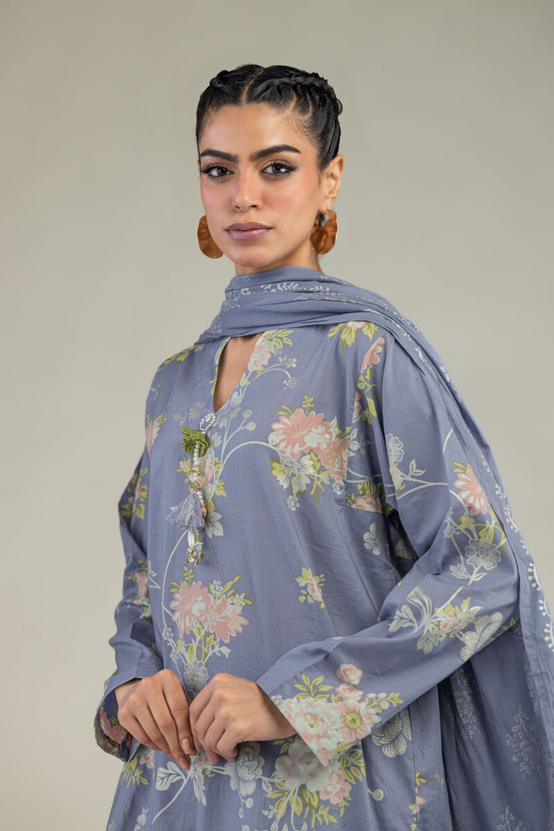 Printed | Lawn | Lawn Floral Dupatta | USD 30.00