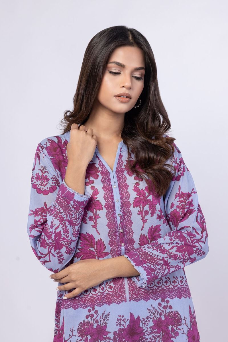 Printed | Swiss Voile | Kurta | USD 25.00