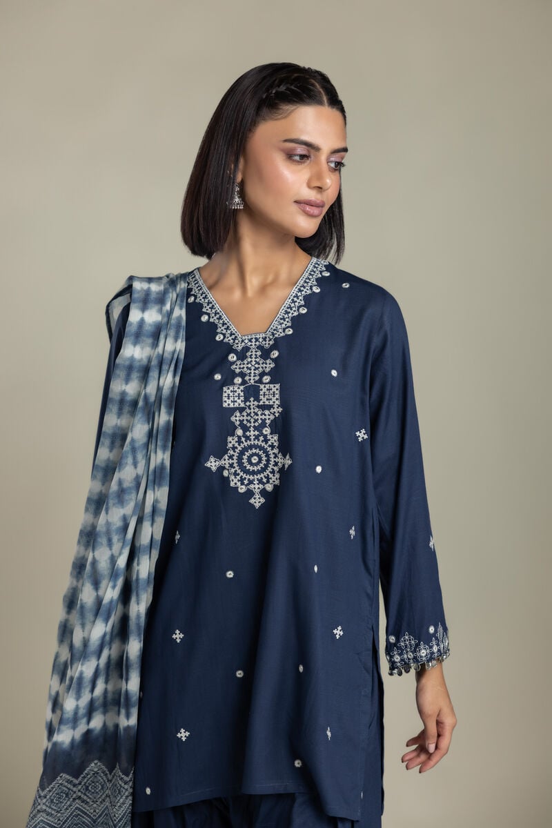 Embroidered | Raw Silk | Silk Tailored 3-Piece | USD 105.00