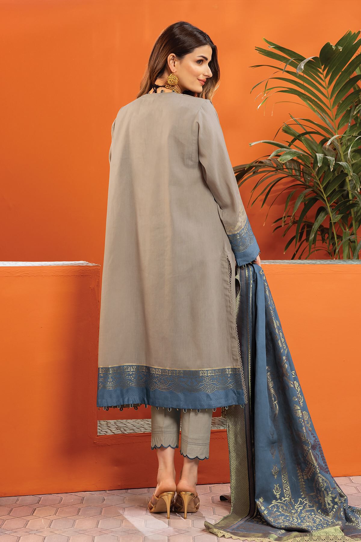 Buy Tailored 3 Piece | 0.0 N/A | BCO240103ST-VG_BEIGE | Khaadi