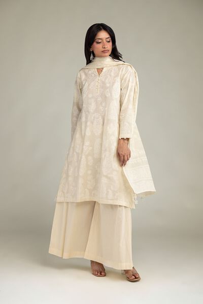 Cambric | Cambric Floral Kurta | USD 40.00