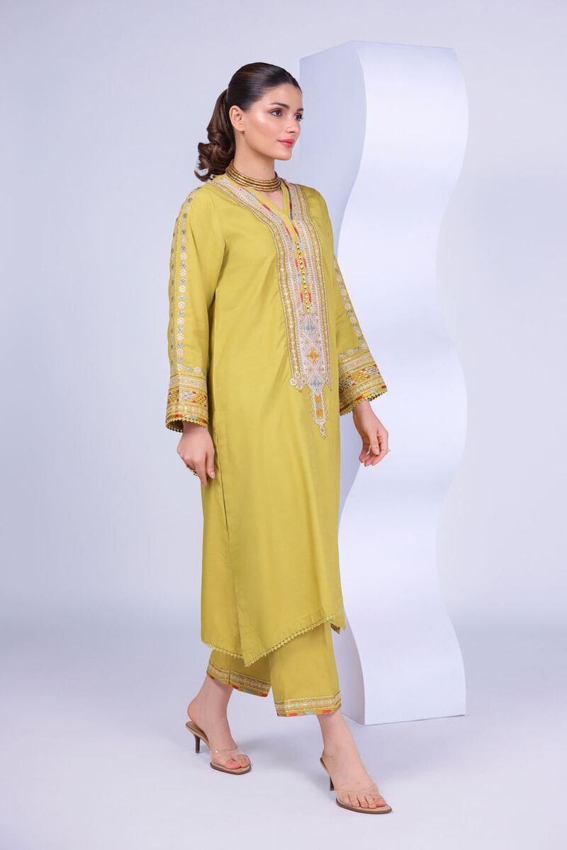 Embroidered | Russian Raw Silk | Kurta | USD 25.00