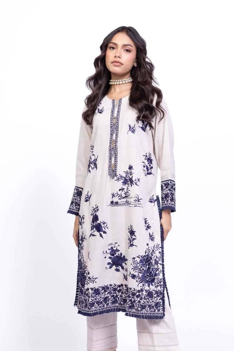 Embroidered | Heavy Textured Cotton | Kurta | USD 40.00