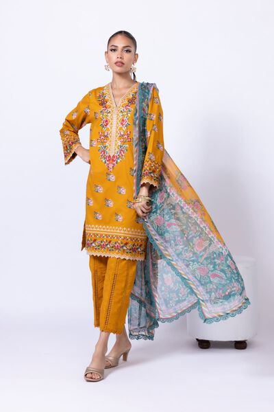 Embroidered | Cambric | Kurta | USD 26.00