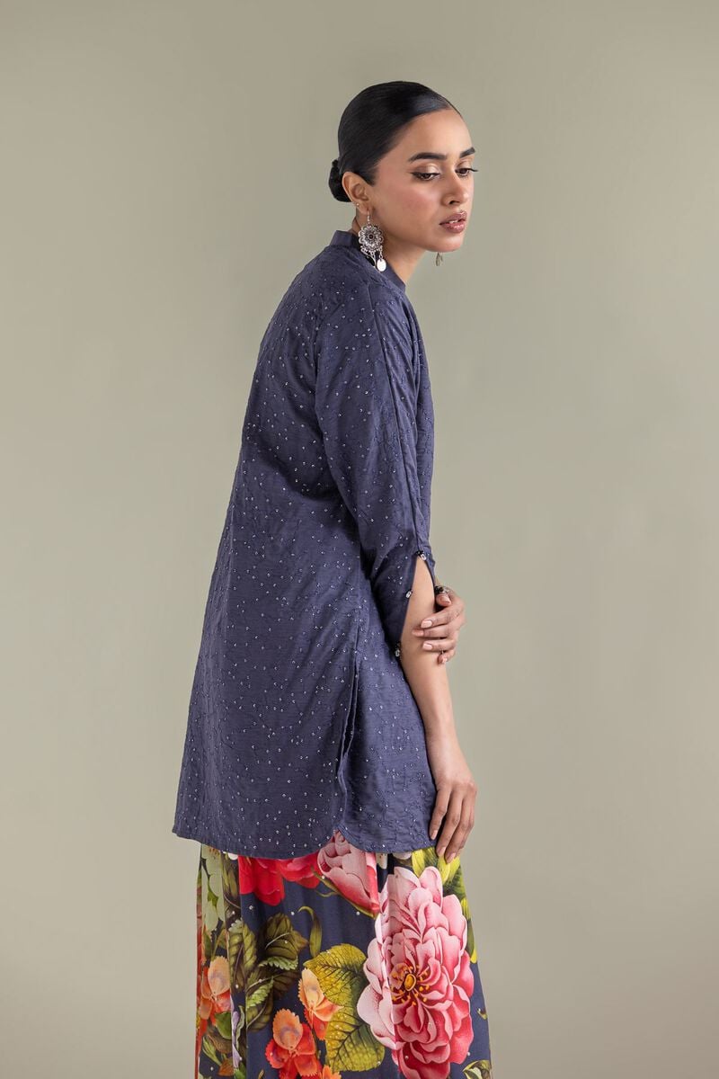 Embroidered | Chiffon | V-Neck Floral Co-ords | USD 100.00