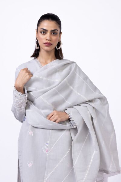 Embroidered | Cotton Reflex Light | Dupatta | USD 12.50
