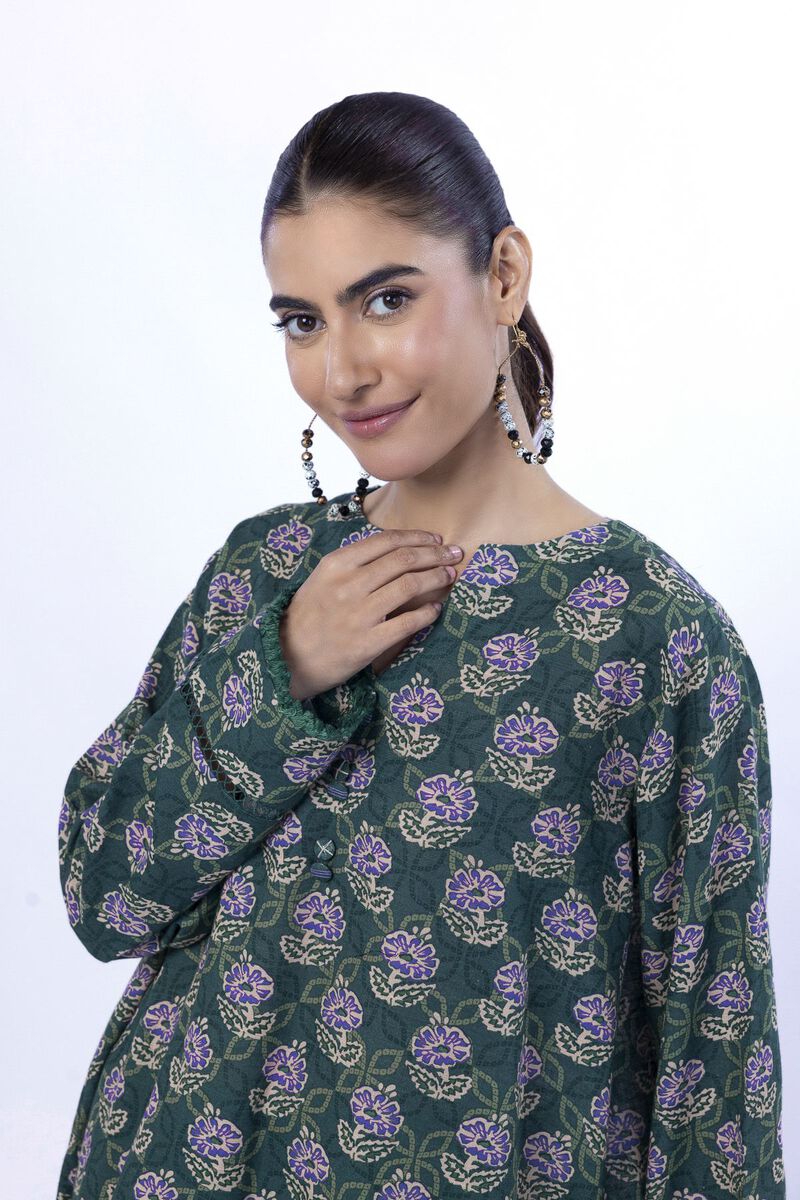 Printed | Khaddar | Tailored 2 Piece | Top and Bottom | USD 35.00