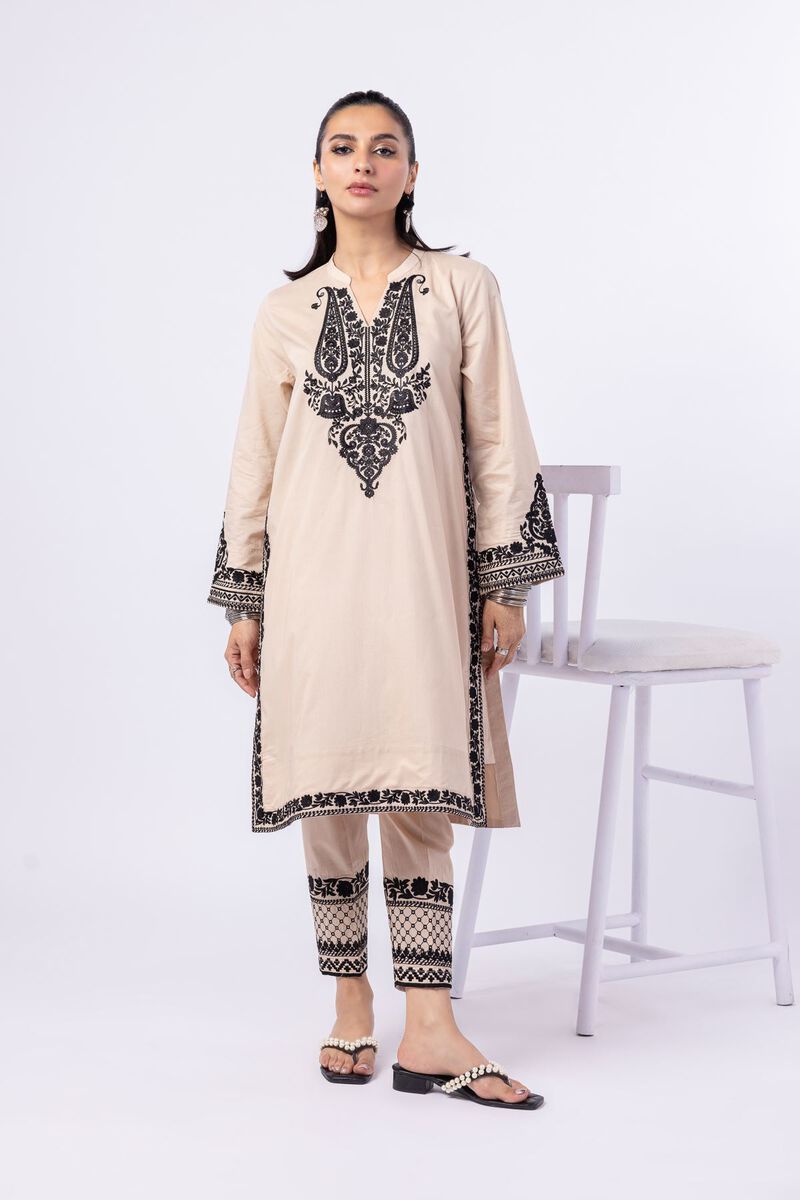 Embroidered | Cambric | Kurta | null