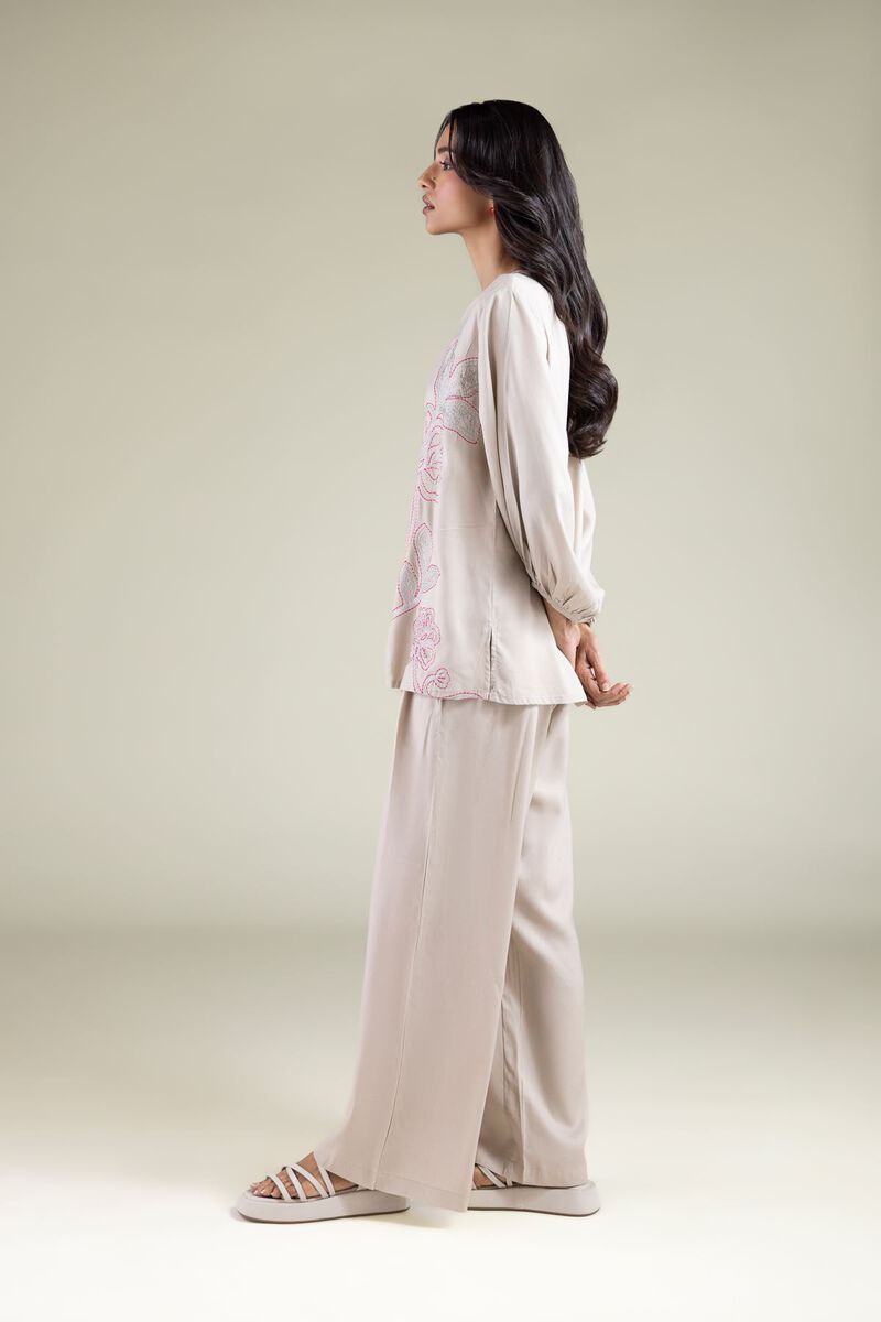 Embroidered | Viscose | Trousers | USD 25.00