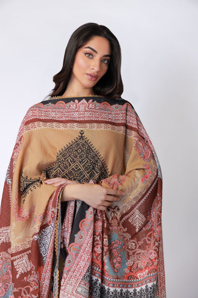 Printed | Cotton Dobby | Dupatta | USD 6.60
