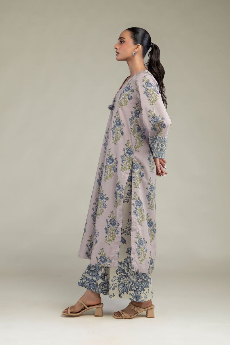 Printed | Cambric | Floral Longline Kurta | USD 35.00
