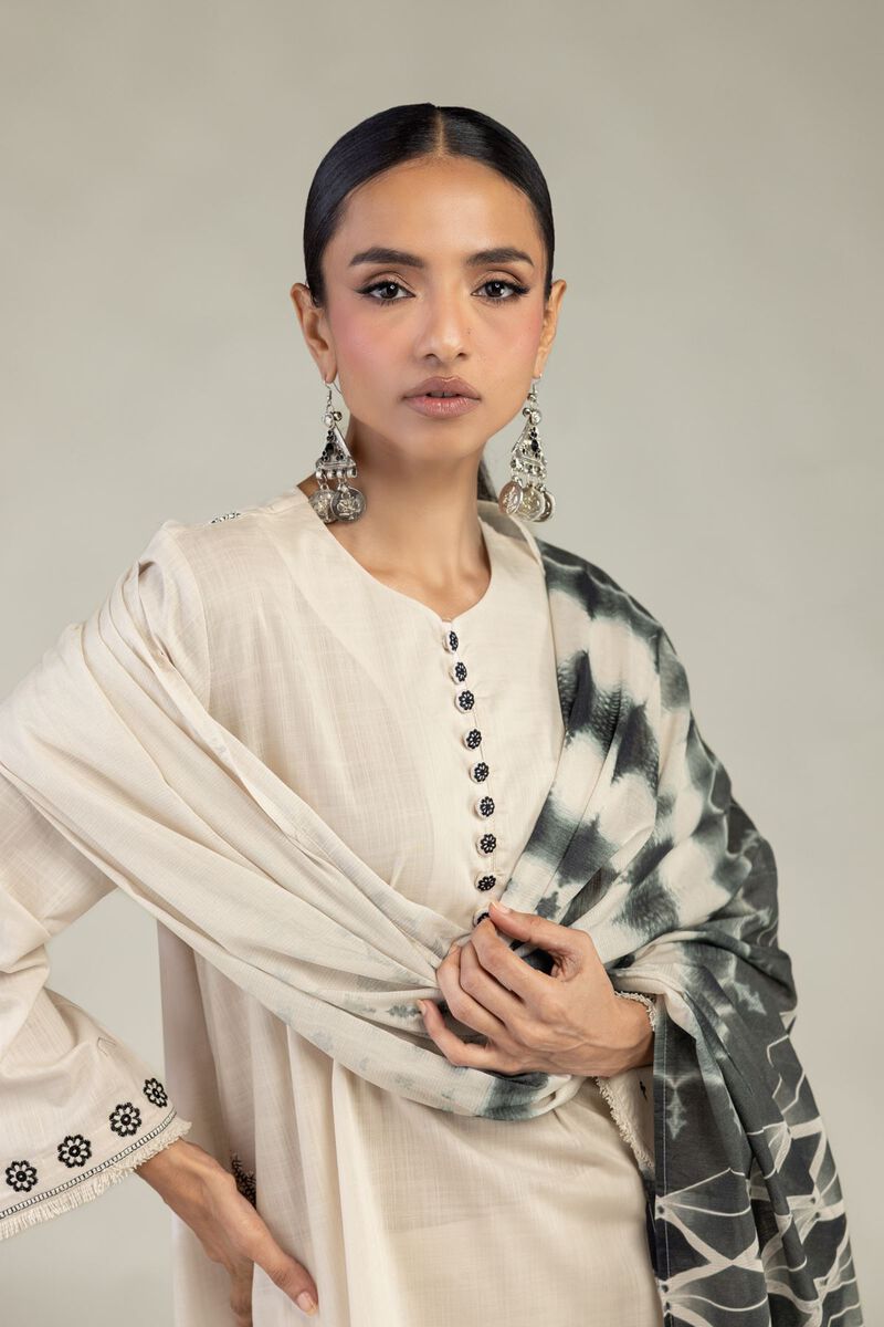Textured Lawn | Embroidered | Textured Lawn Dupatta | USD 25.00