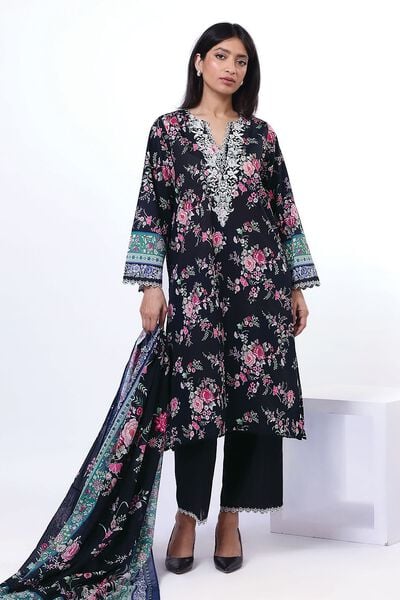Embroidered | Lawn | Fabrics 3 Piece | USD 20.00