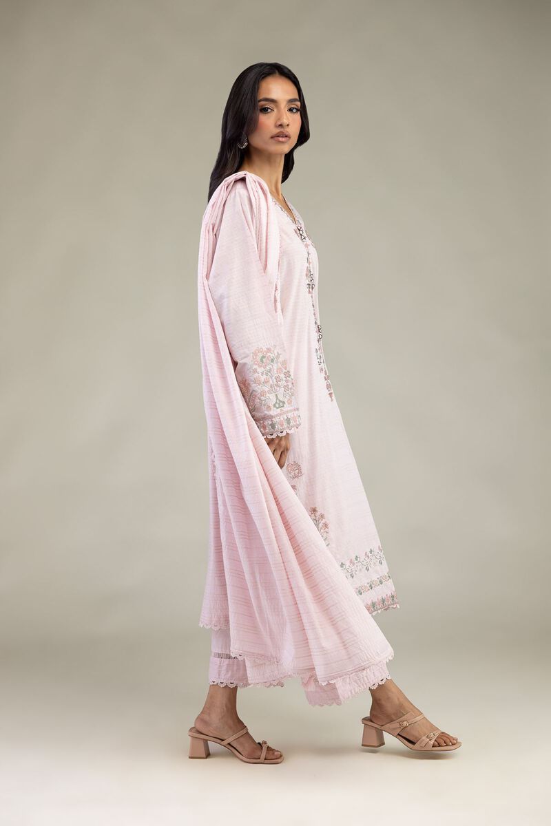 Embroidered | Messuri Dobby | 3-Piece Tailored Set | USD 85.00