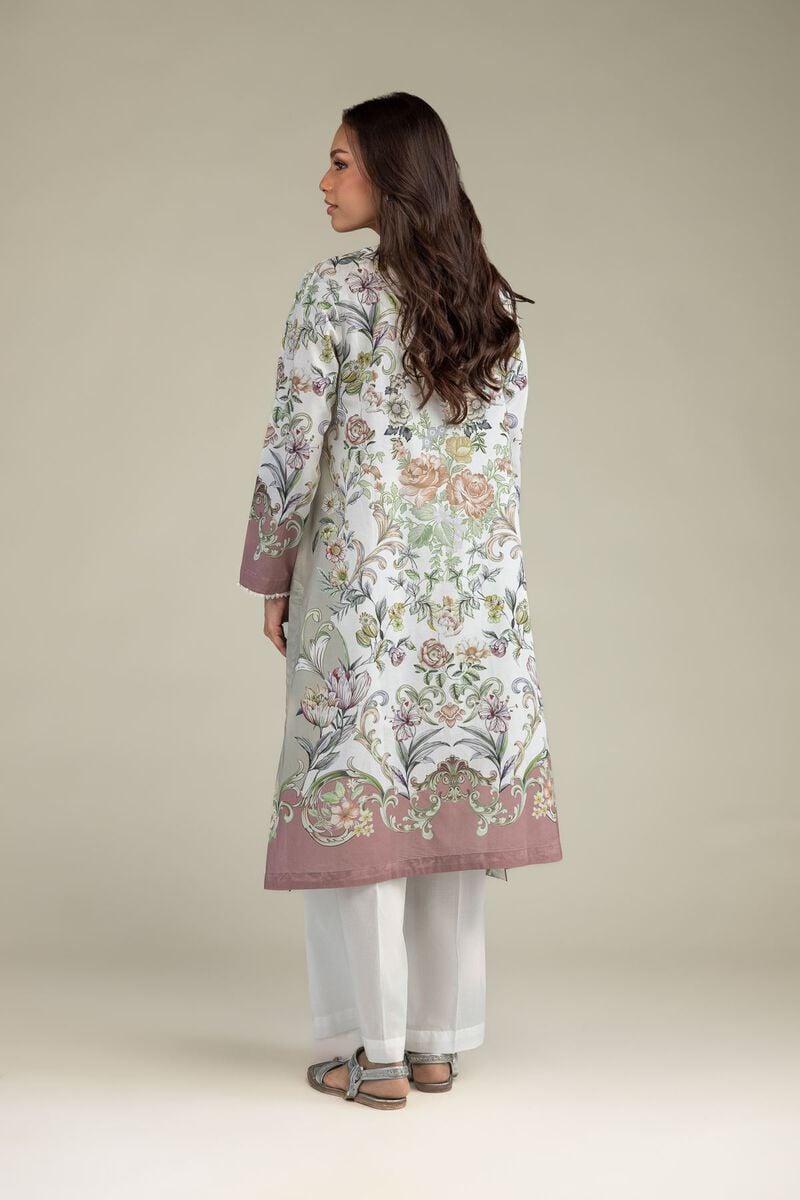 Printed | Cambric | Floral Longline Kurta | USD 35.00
