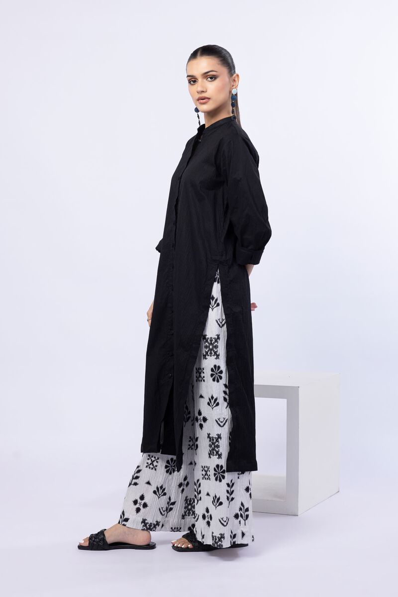 Dyed | Ripple Crinkle | Kurta | USD 25.00