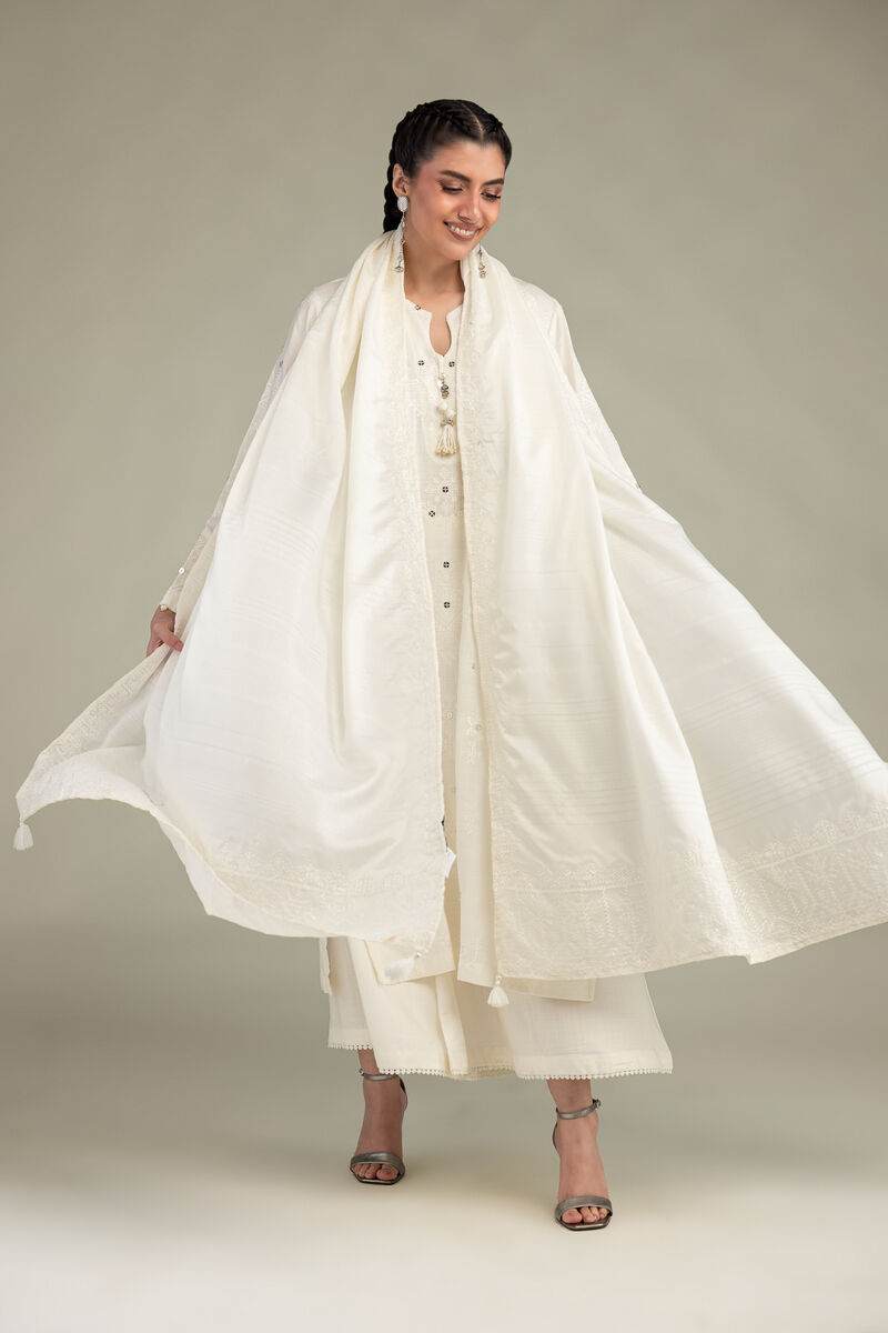 Embroidered | Polyester Silk | Polyester Silk Dupatta | USD 35.00