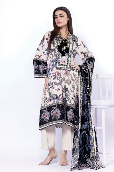 Printed | Lawn | Fabrics 3 Piece | USD 17.50