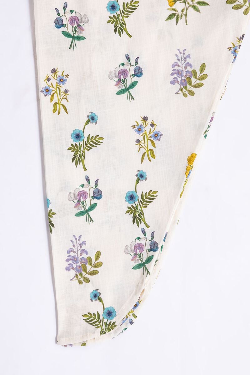 Printed | Crosshatch Poplin | Pants | USD 6.00