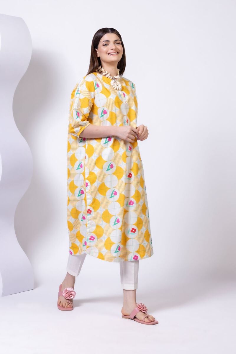 Printed | Crosshatch Poplin | Pants | USD 4.50