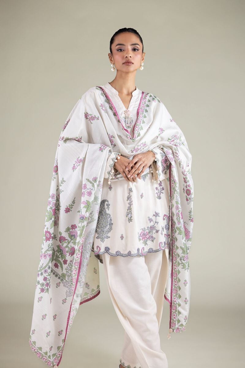 Embroidered | Polyester Silk | Dupatta | USD 30.00