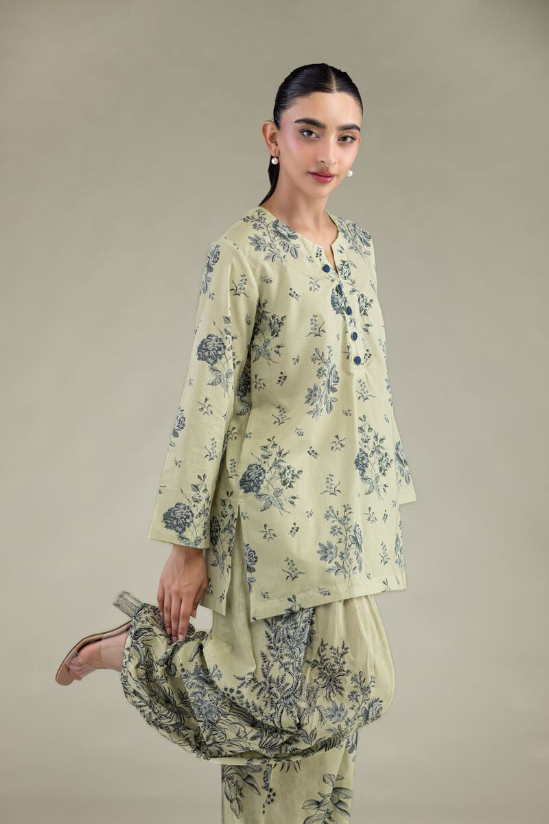 Printed | Cambric | Floral Cambric Kurta | USD 35.00