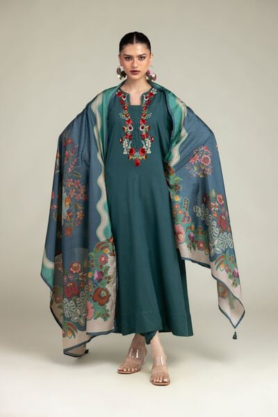 Embroidered | Raw Silk | Raw Silk Shalwar | USD 30.00