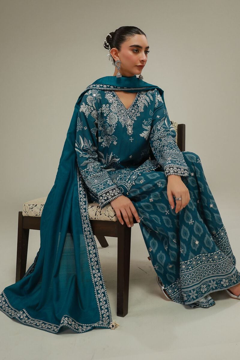 Embroidered | Polyester Silk | Geometric Threadwork Dupatta | USD 40.00