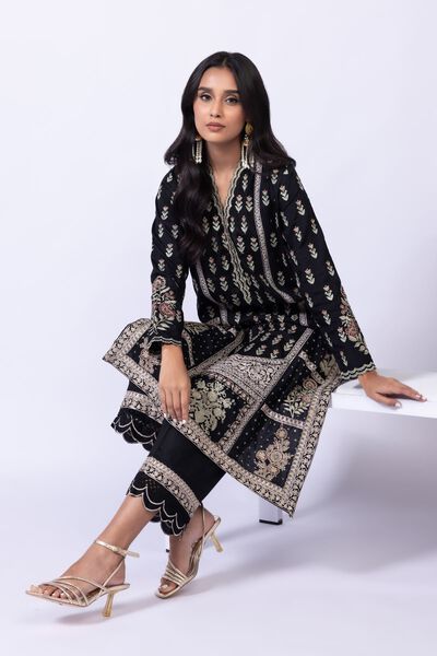 Embroidered | Viscose Oak Silk | Kurta | USD 70.00
