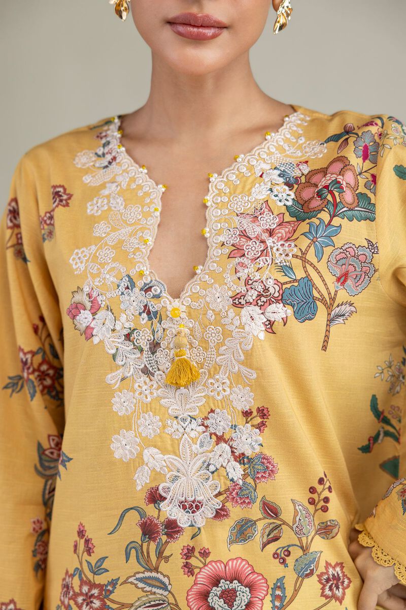 Embroidered | Textured Lawn | 3-Piece Tailored Lawn | USD 32.50
