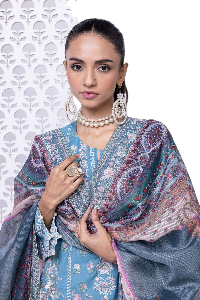 Embroidered | Polyester Net | Dupatta | null