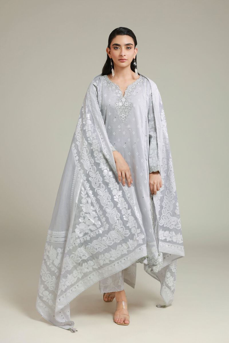 Embroidered | Cambric | Cambric Tailored 3-piece | USD 85.00