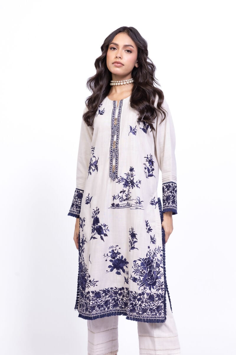 Embroidered | Heavy Textured Cotton | Kurta | USD 20.00