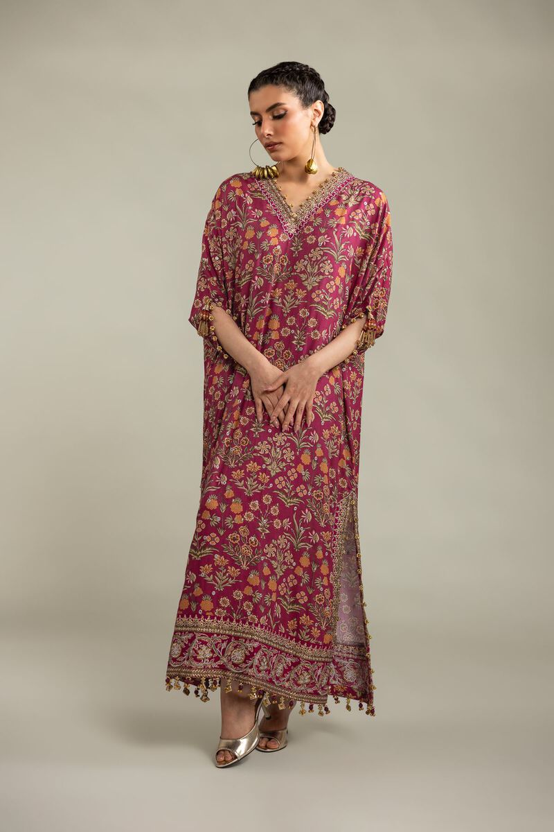 Embroidered | Raw Silk | 2-Piece Co-ord Set | USD 125.00