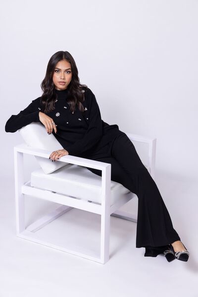 Embellished | Viscose Polyester Nylon | Sweater | USD 12.00