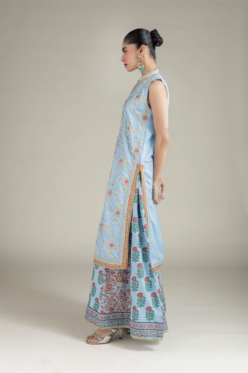 Embroidered | Raw Silk | Kurta | USD 50.00