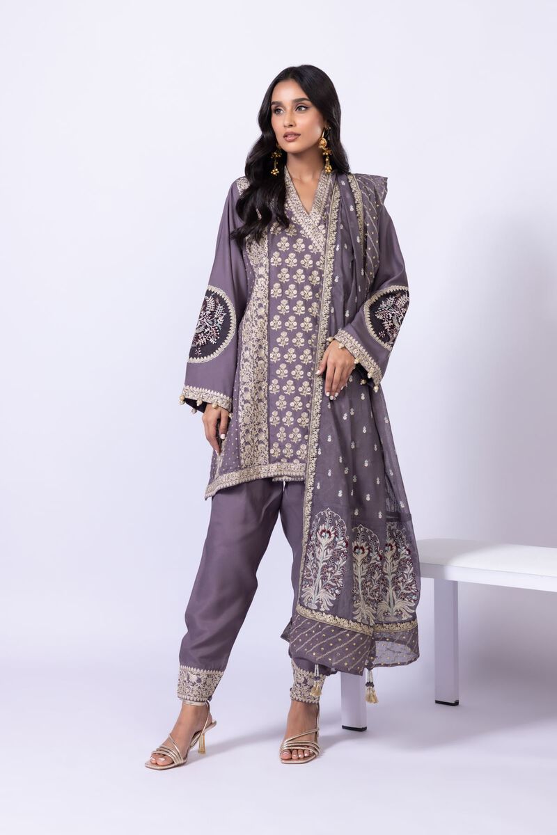 Embroidered | Viscose Oak Silk | Kurta | USD 30.00