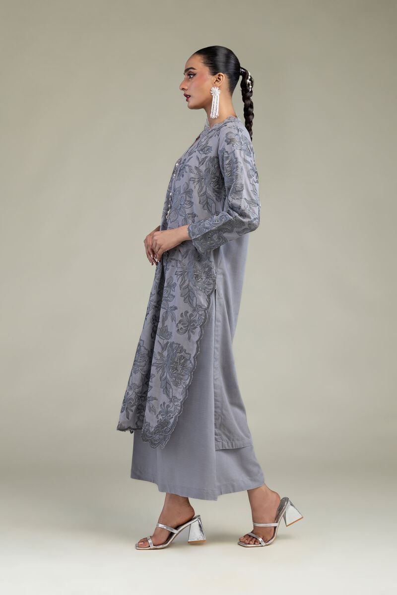 Embroidered | Raw Silk | Solid Silk Pants | USD 30.00
