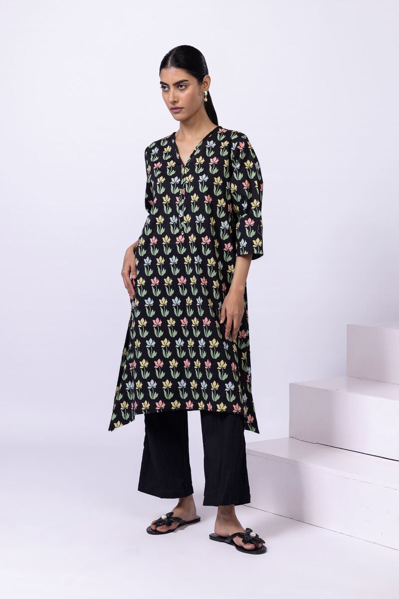 Printed | Ripple Crinkle | Kurta | USD 7.50