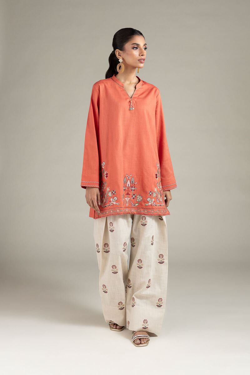 Embroidered | Heavy Textured Cotton | Kurta | USD 30.00