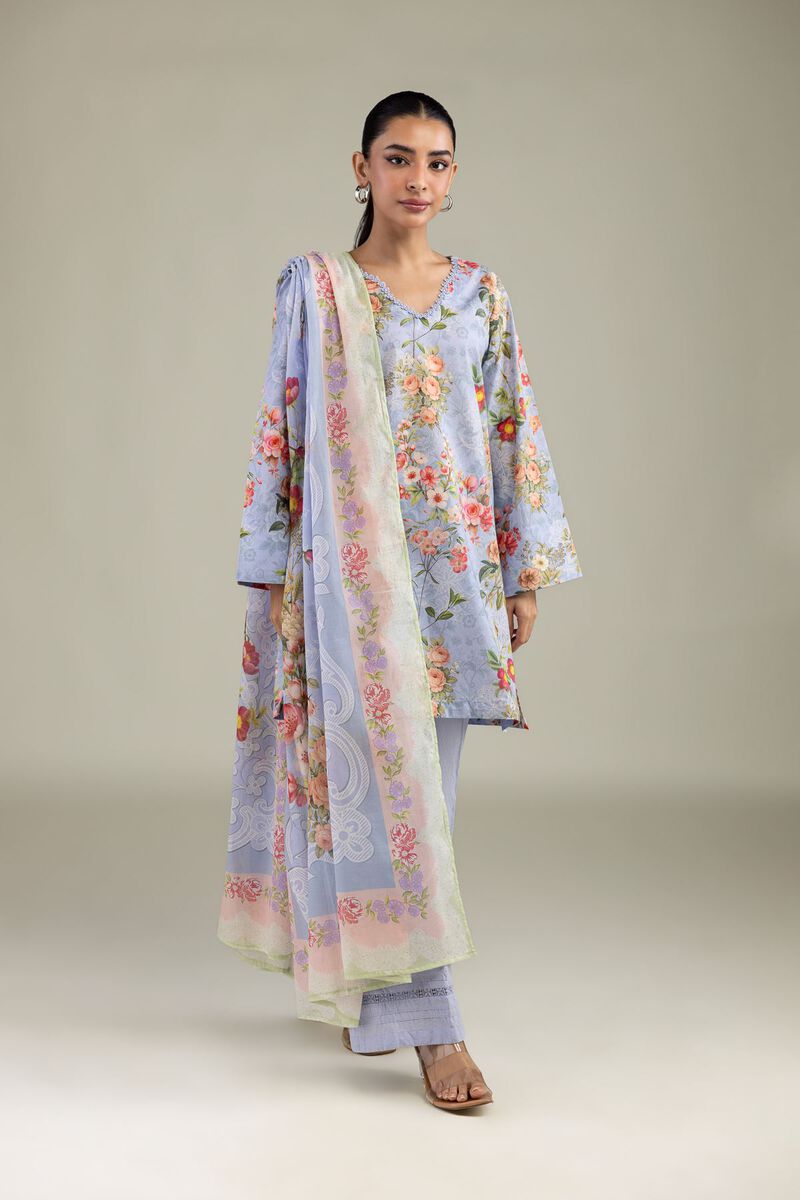 Printed | Lawn | Floral Lawn Dupatta | USD 30.00