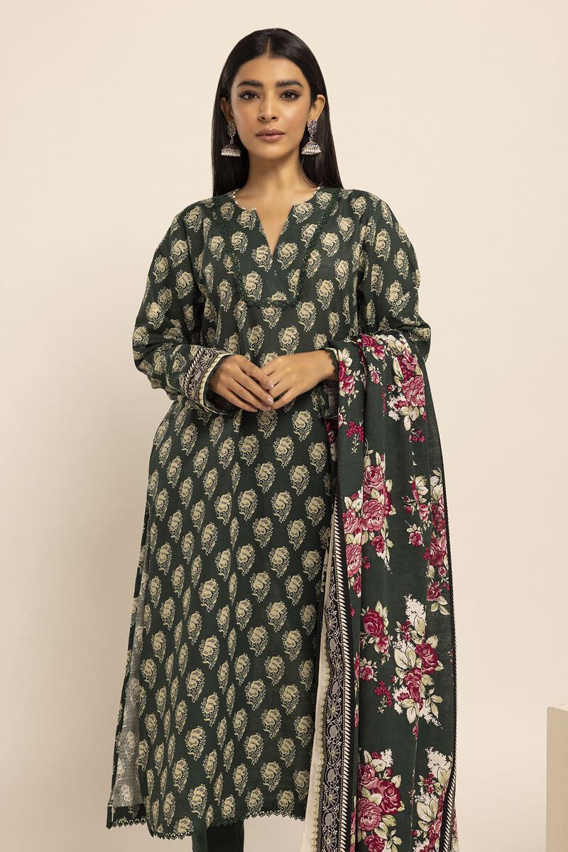 Printed | Khaddar | Fabrics 3 Piece | null