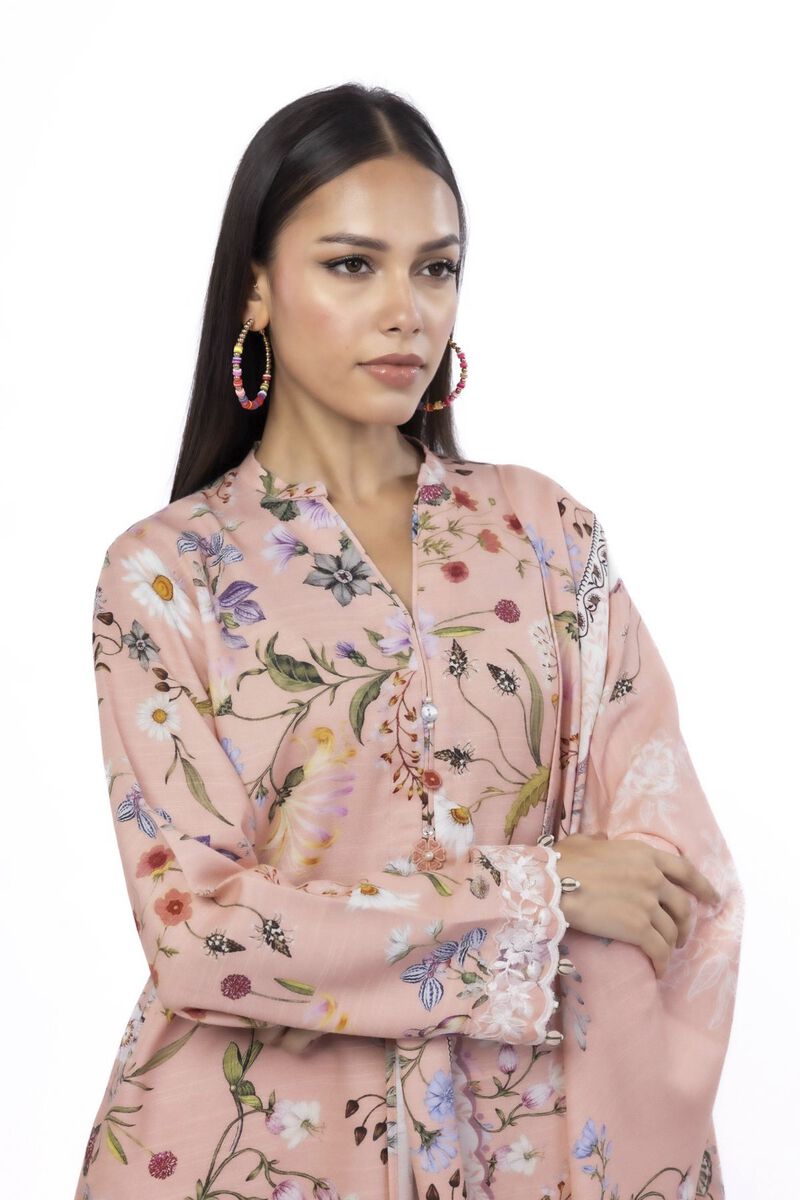 Embroidered | Blended Khaddar | Tailored 3 Piece | USD 60.00